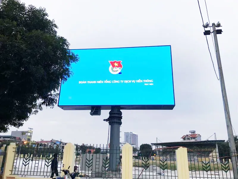 Cung cấp, lắp đặt màn hình led P4.81 ngoài trời tại Sân vận động TP.Phủ Lý, tỉnh Hà Nam cho VNPT Hà Nam