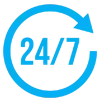Hỗ trợ kỹ thuật 24/7