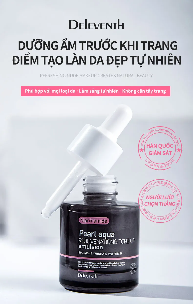 Pearl aqua REJUVENATIONG TONE-UP emulsion