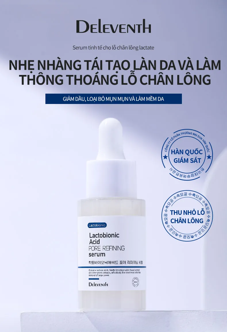 Lactobionic Acid PORE REFINING serum