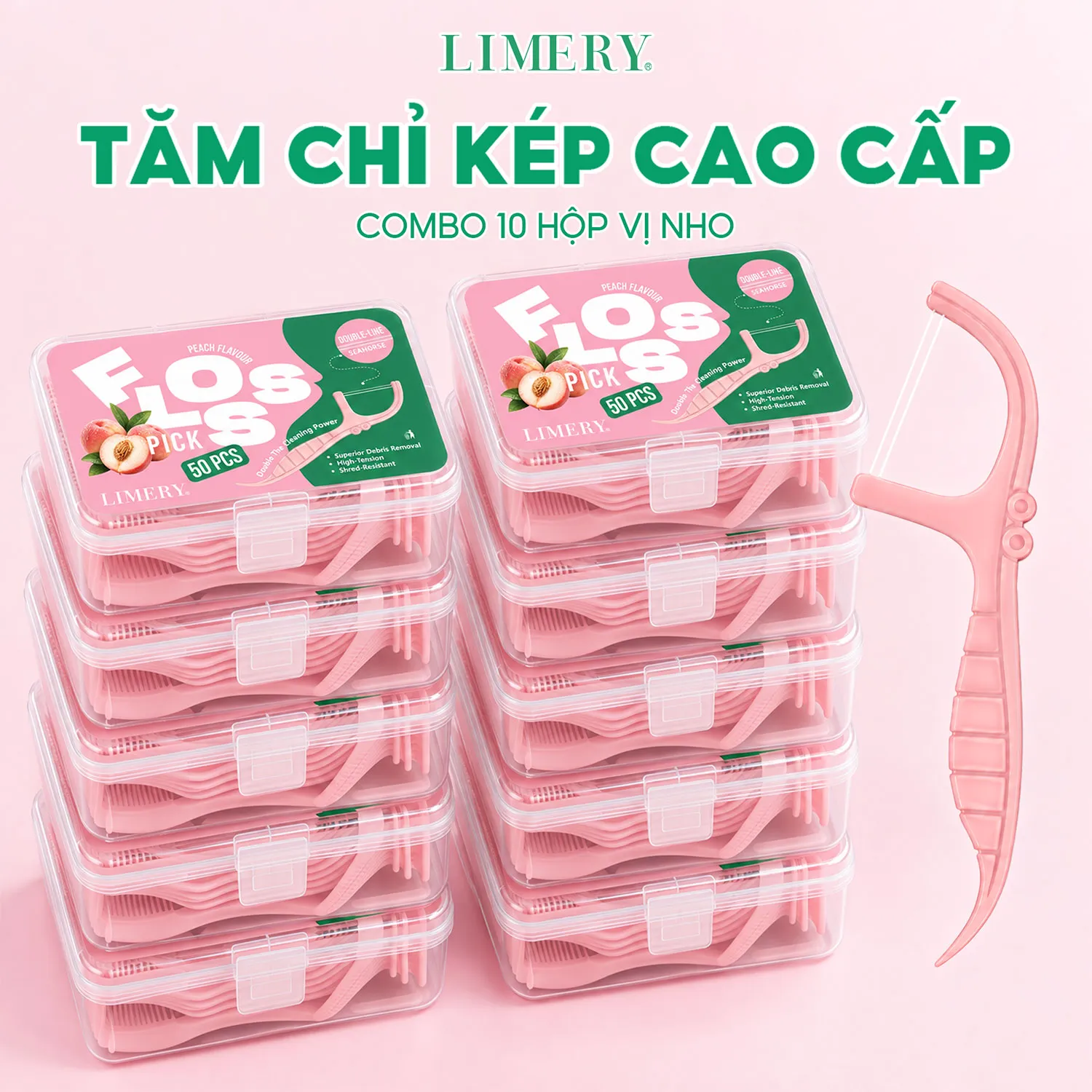 Combo 10 hộp đào
