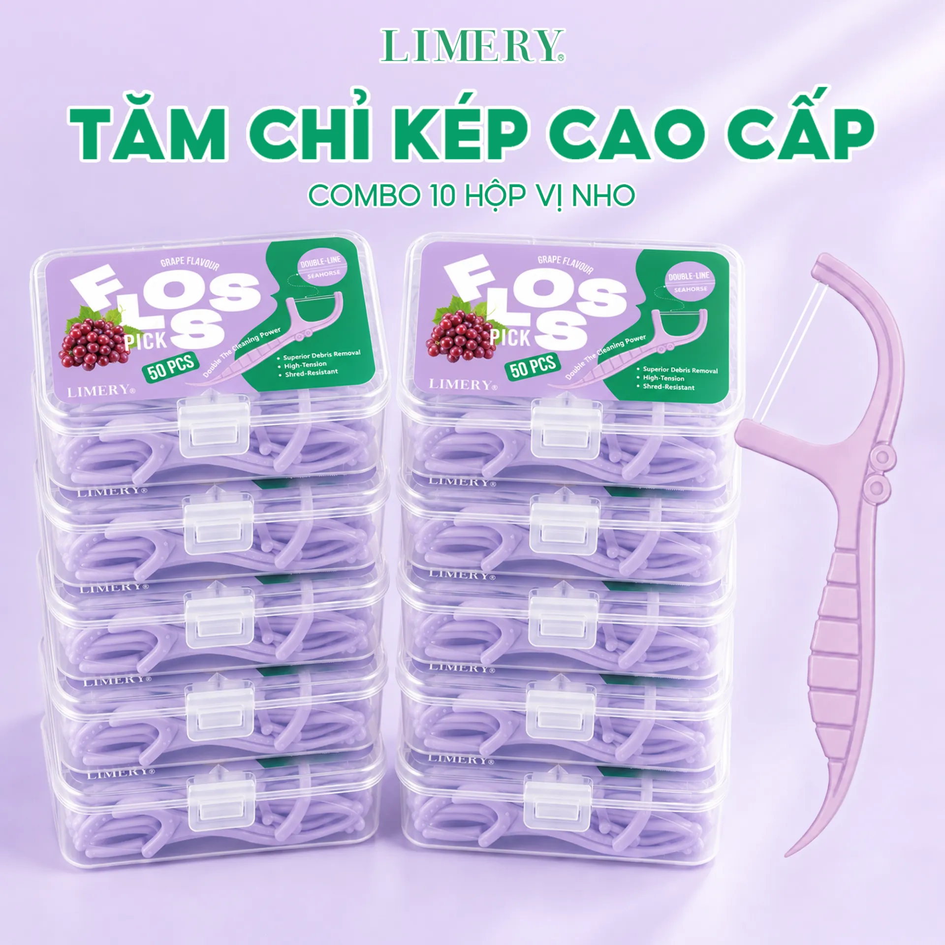 Combo 10 hộp nho