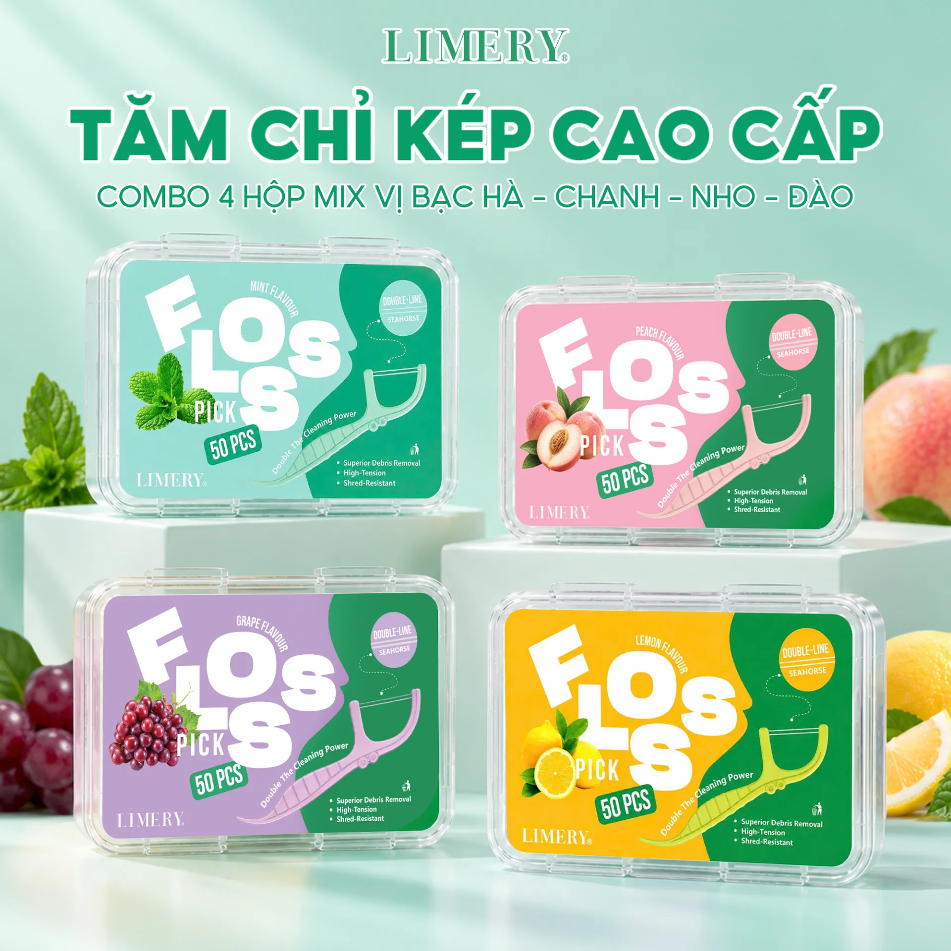 Combo mix 4 vị