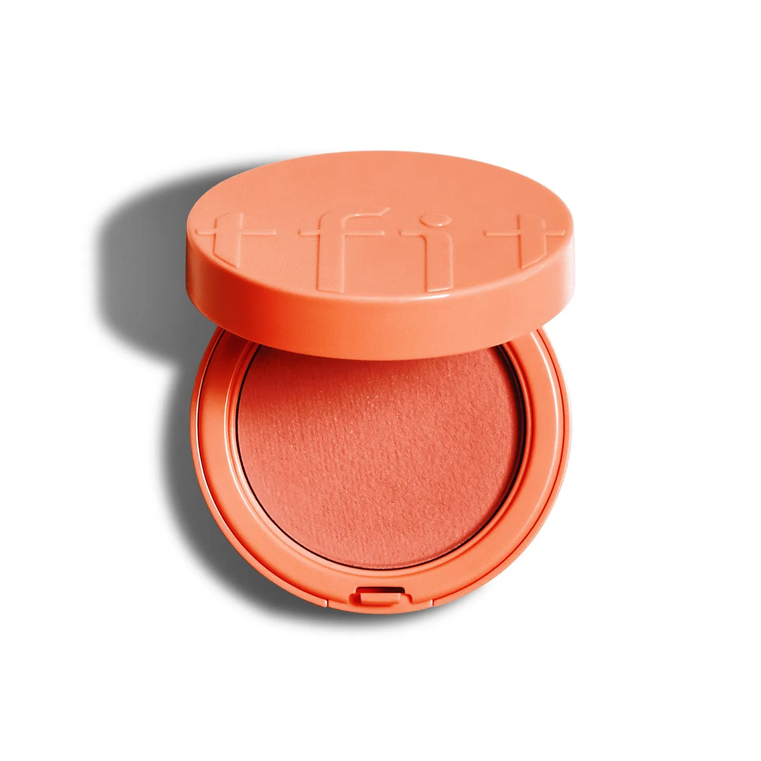 Fluffy Velvet Cushion Blush O01 Coral Orange