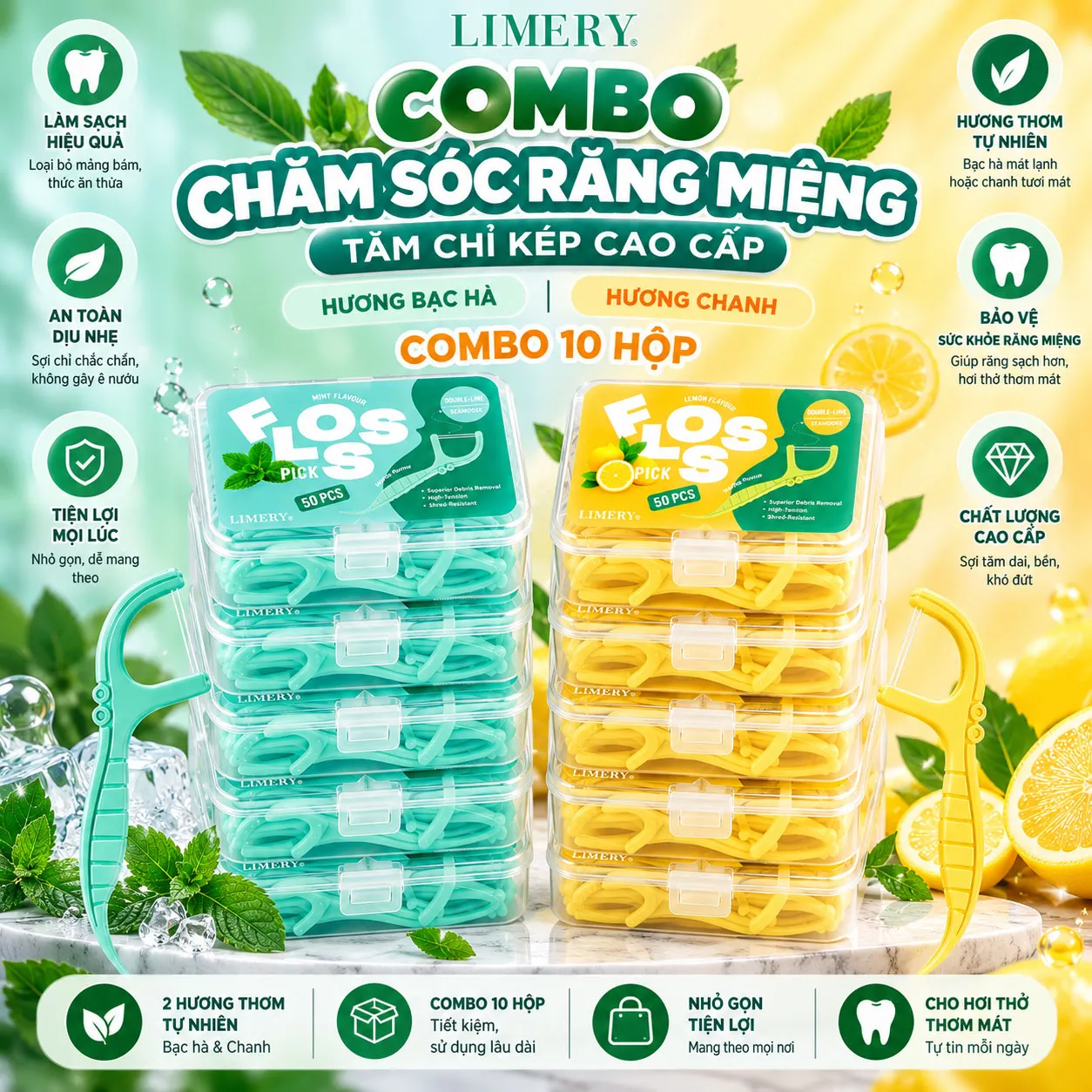 Combo chăm sóc răng miệng