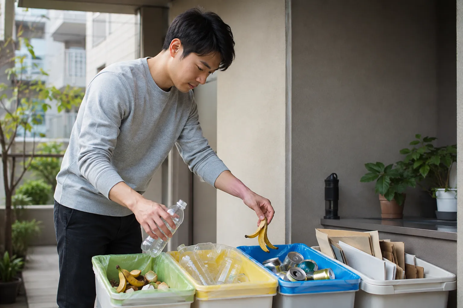 Cách phân loại và đổ rác tại Nhật Bản: Hướng dẫn cho người mới