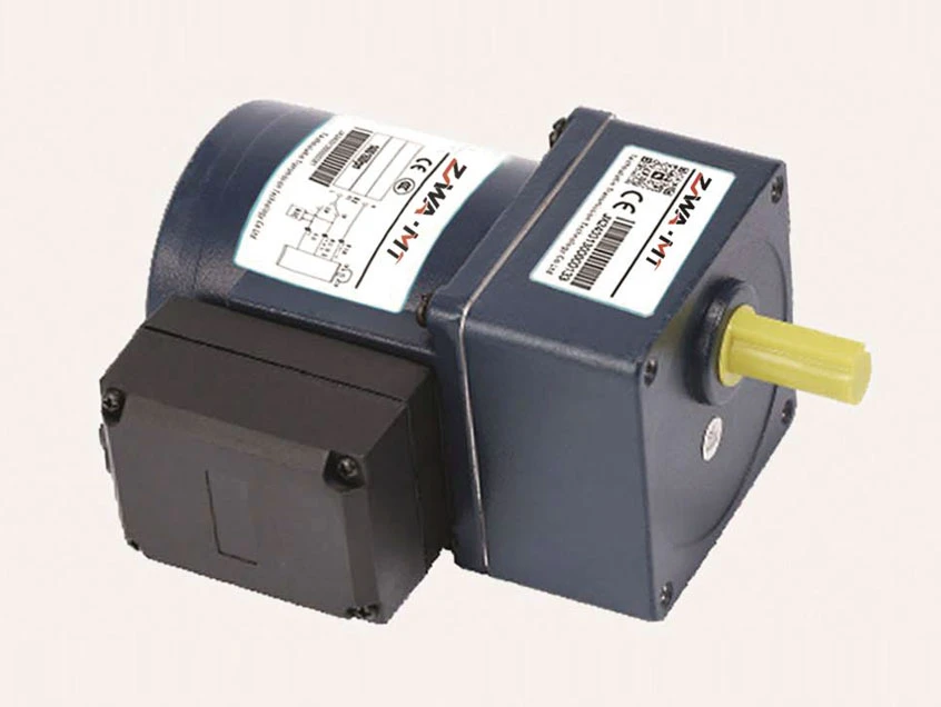 Micro acgear motor 25W/40W, 80x80mm