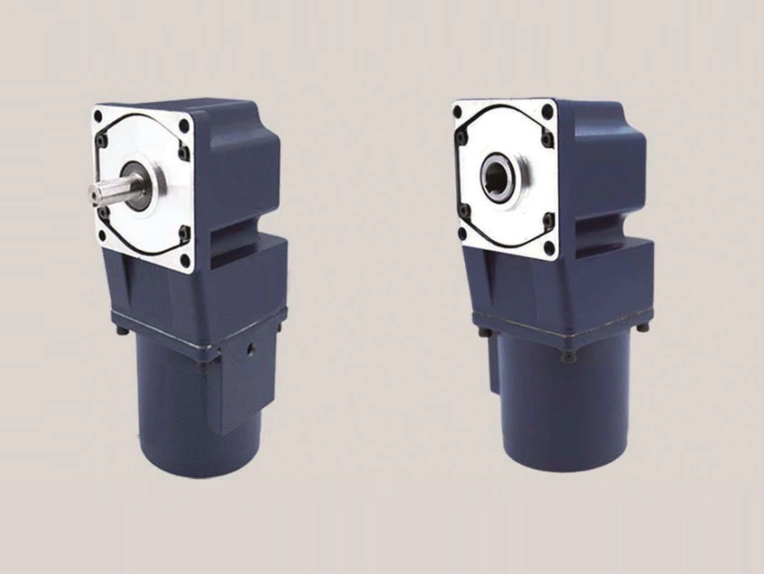 Hollow, solid rightangle gear motors 4GN RC, 25W