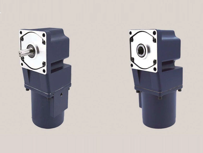 Hollow, solid rightangle gear motors 5GU RT, 90/120W
