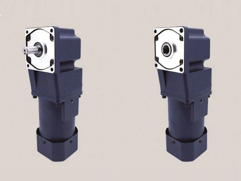 Hollow, solid rightangle gear motors 6GU RT, 200/250/300W
