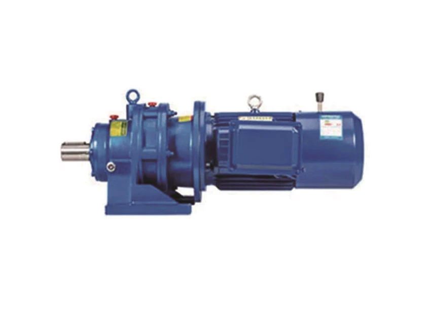 Motor with brake
